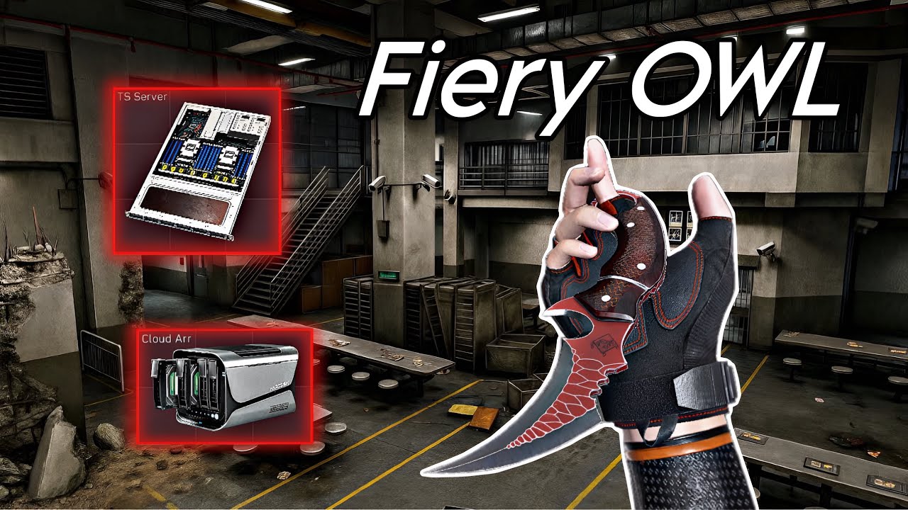 Этот нож «Огненная сова» просто потрясающий!