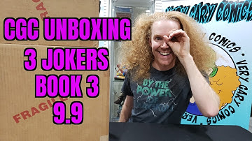 CGC Unboxing - 3 Jokers Book 3