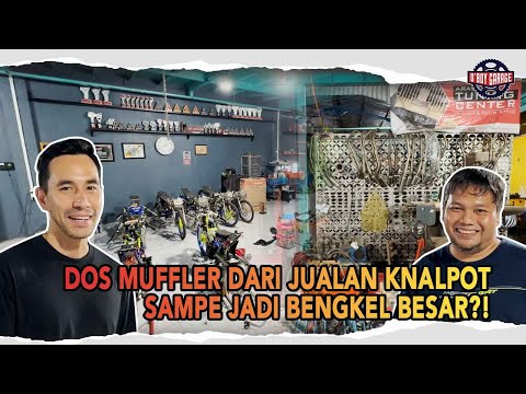 OBOY GREBEK BENGKEL DOS MUFFLER!! OM ANDIS NGABISIN SATU MILYAR BUAT BANGUN MOTOR?!