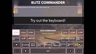 Blitz Commander - Keyboard Installation screenshot 4