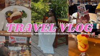 Famous TRAVEL VLOG! 7 Day Cruise on Carnival Jubilee + What I Ate on Carnival Cruise + Cruise Attire Net Worth