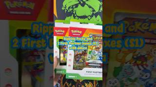 Ripping Packs & First Partner Boxes (PT.1) #pokemon #pokemoncards #pokemontcg #destinedrivals