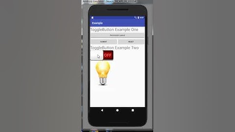 android togglebutton example