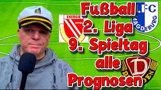 2. Bundesliga, Matchday 9 & Predictions: Dynamo, Energie, 1. FCM, Arminia, Hertha and many more.