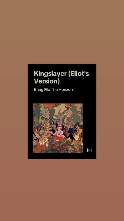 kingslayer eliot version viral tiktok #metal #metalcore #bmth #babymetal