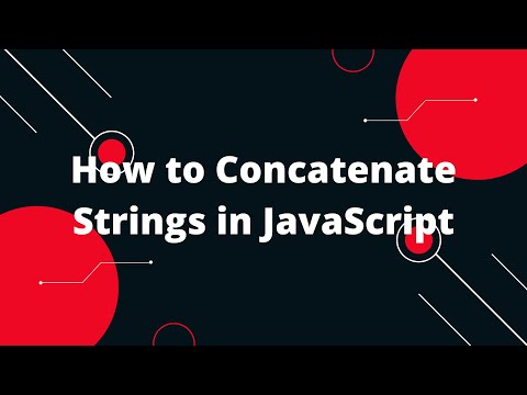 How to Concatenate Strings in JavaScript