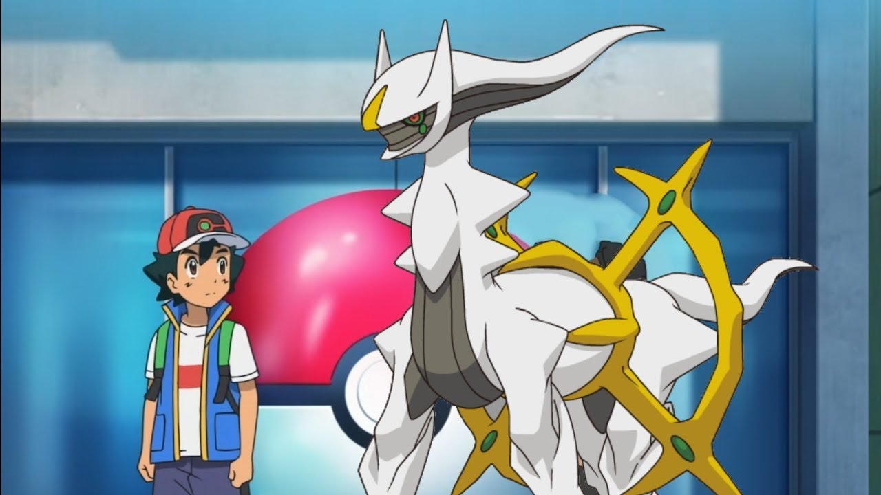 Goh shocked while he saw Arceus / pokemon journey YouTube