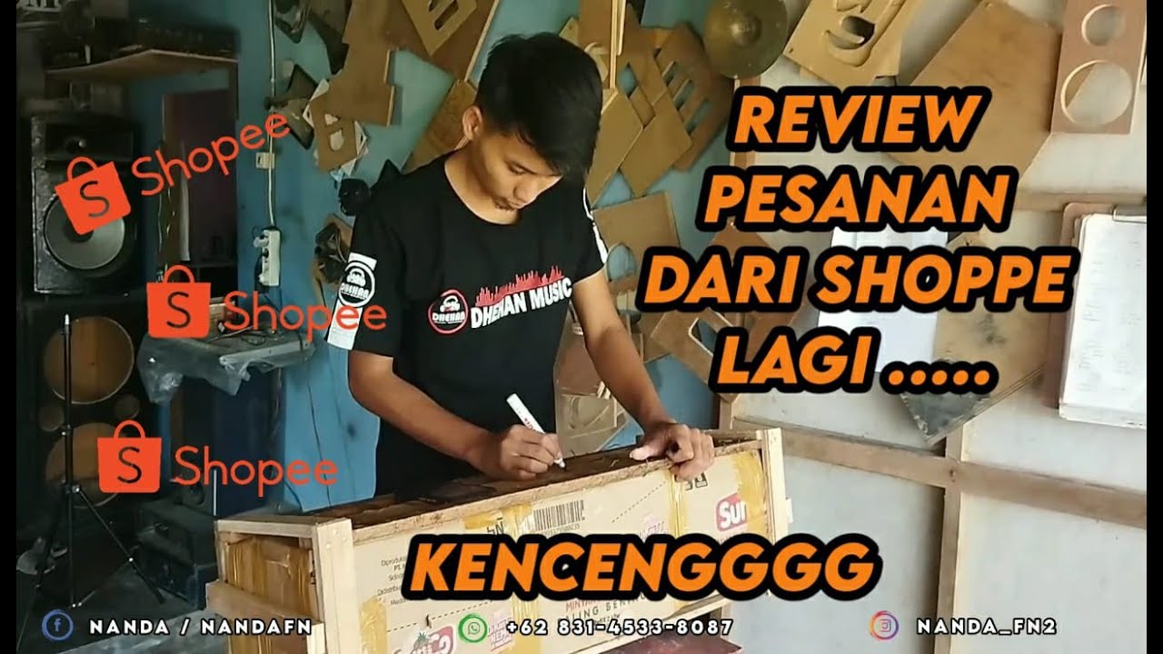 Review box column CUSTOM pesanan dari shoppe lagi👍