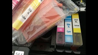 Generic cartridges in my HP Printer Are they any good Chinese eBay 564 print carts review