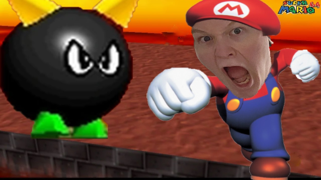 Burnt to a Crisp in Lethal Lava Land 😂 l Super Mario 64 part 7