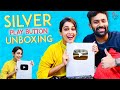 Unboxing Our Silver Play Button! 😍 | #Shanthnu #Kiki | With Love Shanthnu Kiki