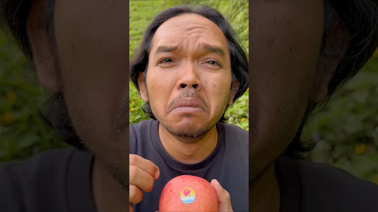 Lifehack skills: Removing apple stickers🍎