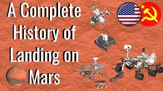 A Complete History Of Landing On Mars... So Far - 1962 to 2021