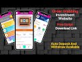 New Order Grabbing Investment Website Script With Auto Deposit And Withdraw