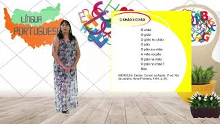 Língua Portuguesa -  3º ano -  Aula 1 (Atividades Complementares)