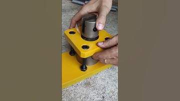 Khuôn đột ngàm ống lắp máy thủy lực dễ dàng#shorts