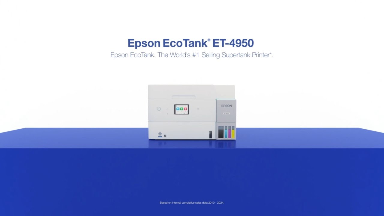 EcoTank ET-4950 Wireless All-in-One Color Supertank Printer