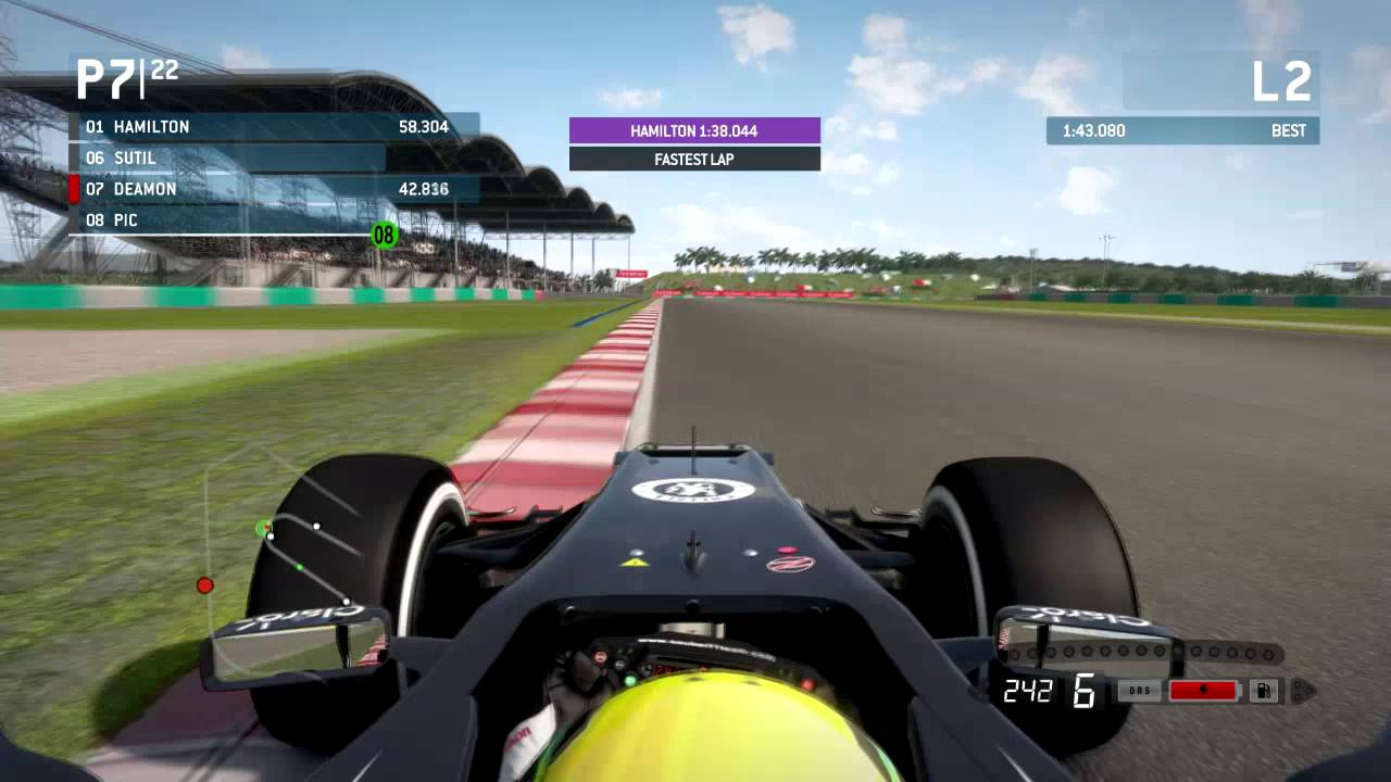 F1 2013 career qualifying MALAYSIA 😈