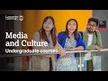 Media and Culture at Lancaster University