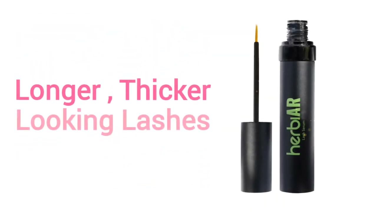 Lash Serum For Longer Thicker Lashes - Natural Lash Enhancer - Herbiar