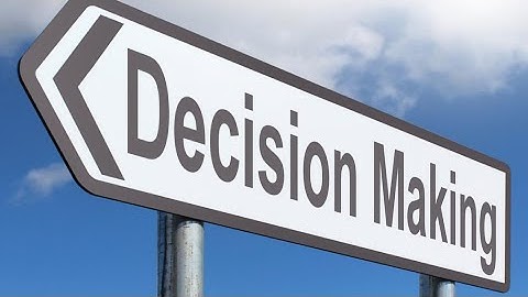 Introduction to Decision Making