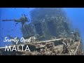 MALTA - GOZO - COMINO - THE BEST DIVING OF THE  MEDITERRANEAN SEA - 4K VIDEO