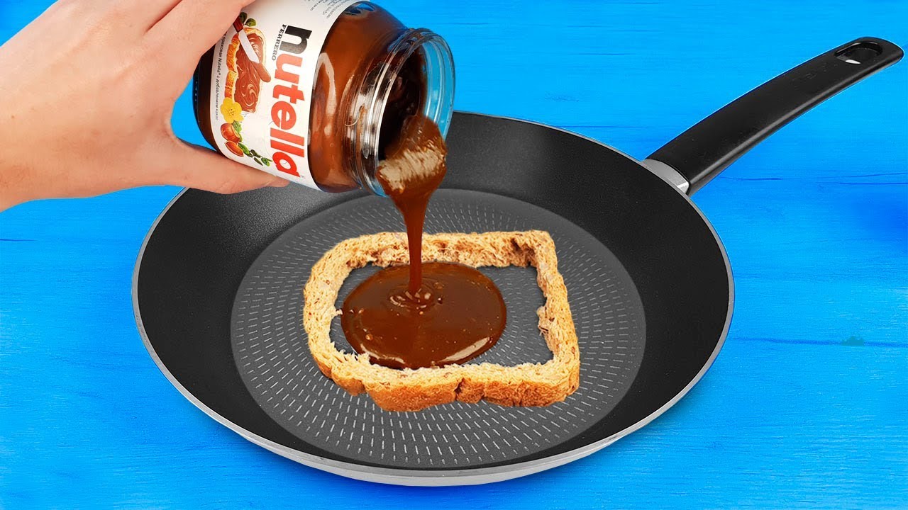 12 Life Hacks with Nutella - YouTube