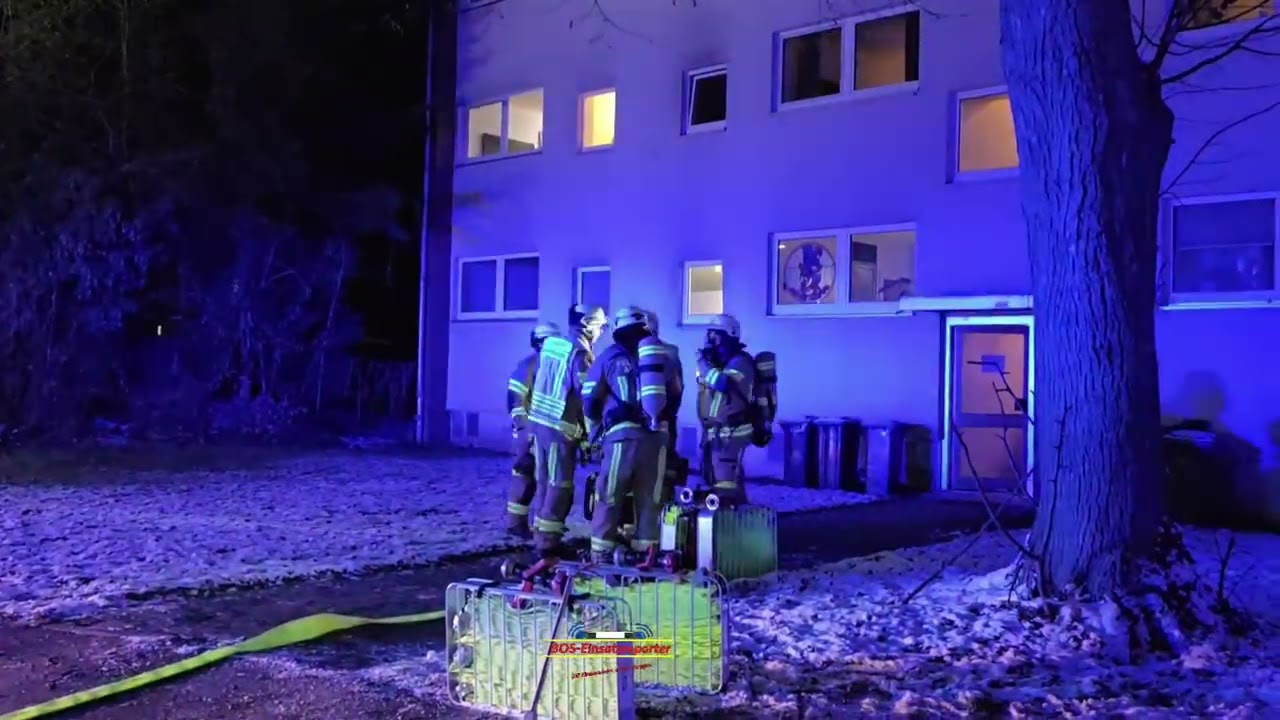 Alsdorf 04.01.26: Mehrere Verletzte Personen bei Gaseinsatz 