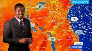 UTABIRI WA HALI YA HEWA LEO USIKU 14 /10 / 2022