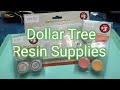 20 i couldnt resist these dollar tree resin supplies molds and pigment powders