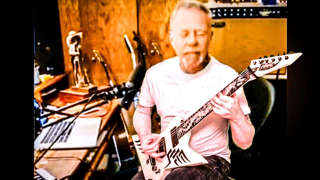 James Hetfield Play New Metallica Song Riff 2026 (Fan Made Video Edit)