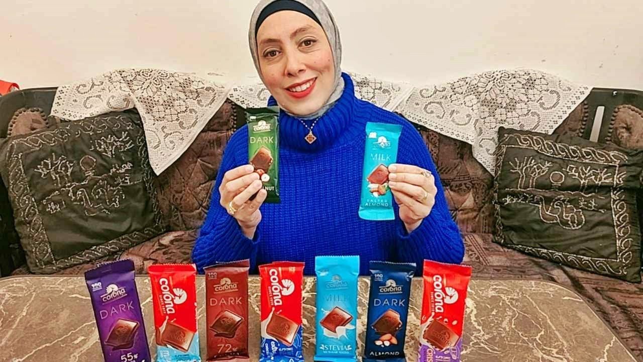 جربت كل انواع شوكولاتة كورونا الجديدة 🍫 منتجات مصرية جديدة  | شوكولاتة كورونا دارك ستيفيا
