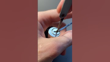 Opening a door lock #lockpicking #shorts #asmr