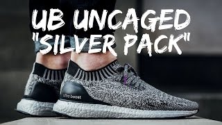 adidas ultra boost uncaged silver pack
