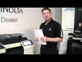 Konica Minolta Bizhub C754 - Basic Demonstration