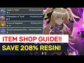 Fischl Event Exchange Shop Guide!! SAVE Up To 208% Resin! | Genshin Impact