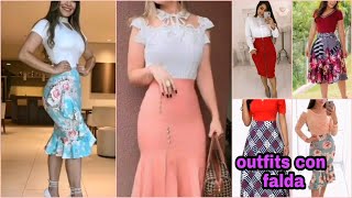 Outfits para ir a la Iglesia / Moda Cristiana / Outfits faldas -