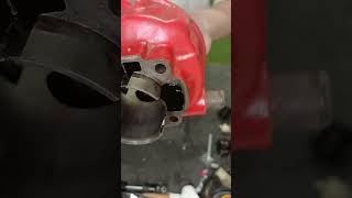 lavorazione travaso di scarico#minarelli #perte #tuning