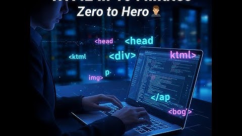 HTML Basics in 15 Minutes | Learn Essential HTML Tags (Beginner Friendly