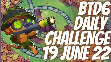Bloons TD 6 - Daily Challenge  (No Hero/No MK) - "Stumped ~By Jacob" - 19 June 2022 - BTD6