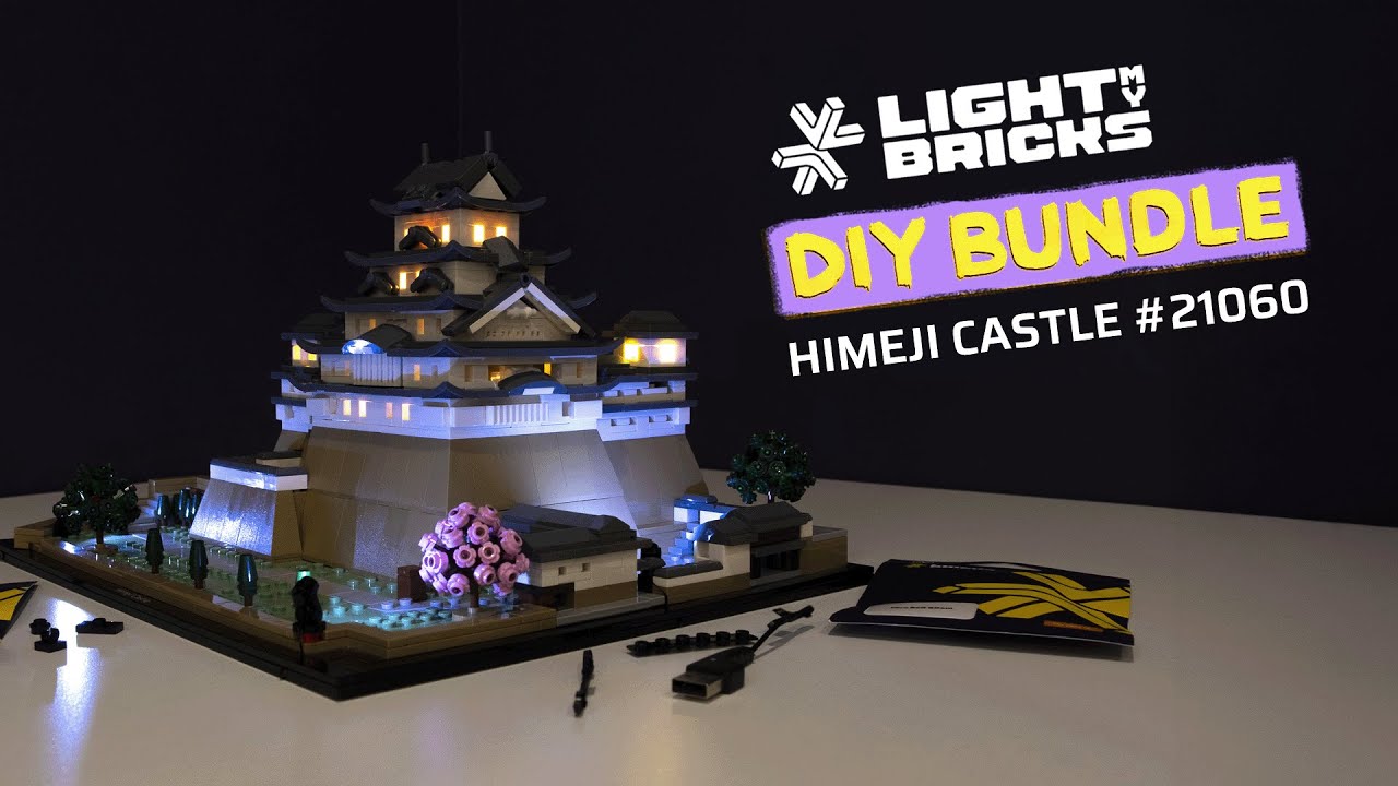 DIY Light Bundle for LEGO® Himeji Castle #21060 – Light My Bricks USA