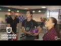 Carlos Fierro le ganó todos los desafíos a Rodolfo Pizarro: bolos, encestadas y futbolito
