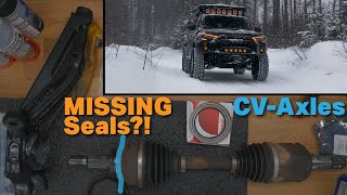 4Runner CV Axle Maintenance & Seals - Toyota Part Number doesn't Exist?!