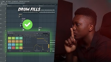 How to Make Afrobeat Drum Rolls & Fills | Fl Studio Beginners Tutorial