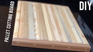 Making a cutting board from pallets // Chopping board diy /