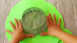 Cara Mudah Membuat Topi Dari Ceting Dan Kertas Ii Topi Dari Ceting Dan Kertas Modal Rp 5000