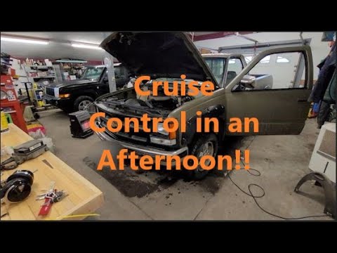 Adding Cruise Control to my 1993 k1500 WT