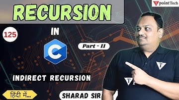 Indirect Recursion Function in C Programming Part-11 | Recursion in C Language | Tpoint Tech