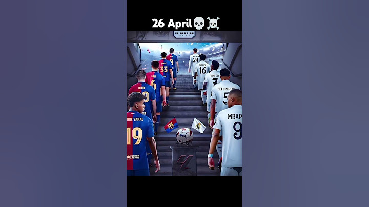 26 April Real Madrid Vs Barcelona ☠️⚽🔥 #realmadrid #edit #barcelona