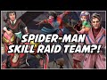 Spider society kits  skill raid team  t4iso recommendations  why  marvel strike force